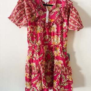 Maisie Elastic Waist Mini Dress Women Size large Cotton New In Original Package